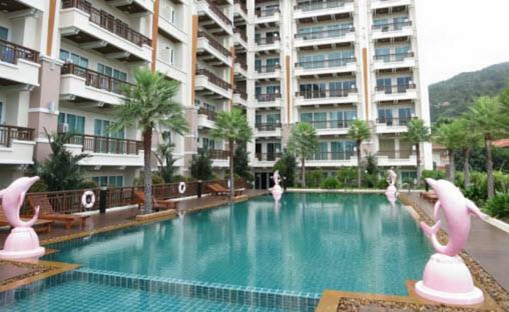 Nice Apartment Large Pool In Nice Residence Central Patong Beach Номер фото